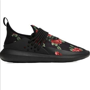 ZARA Men Black Floral Sneakers Size EU 40/ USA 9 NWT
